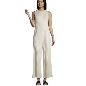 Ivory Pointelle Knit Loungewear | Size L